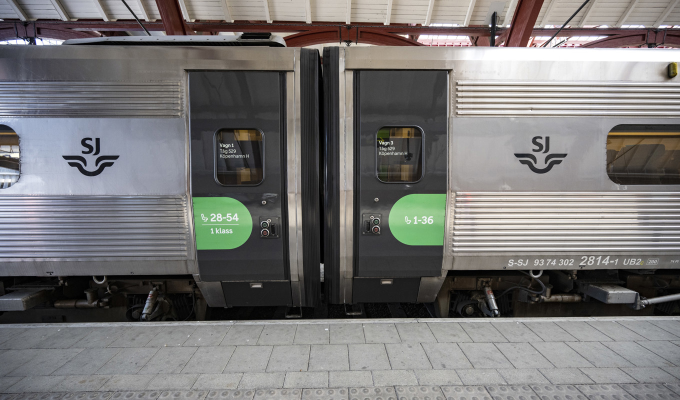 Nio tåg av modellen X2000 har tagits ur trafik för att besiktas. Arkivbild. Foto: Johan Nilsson/TT