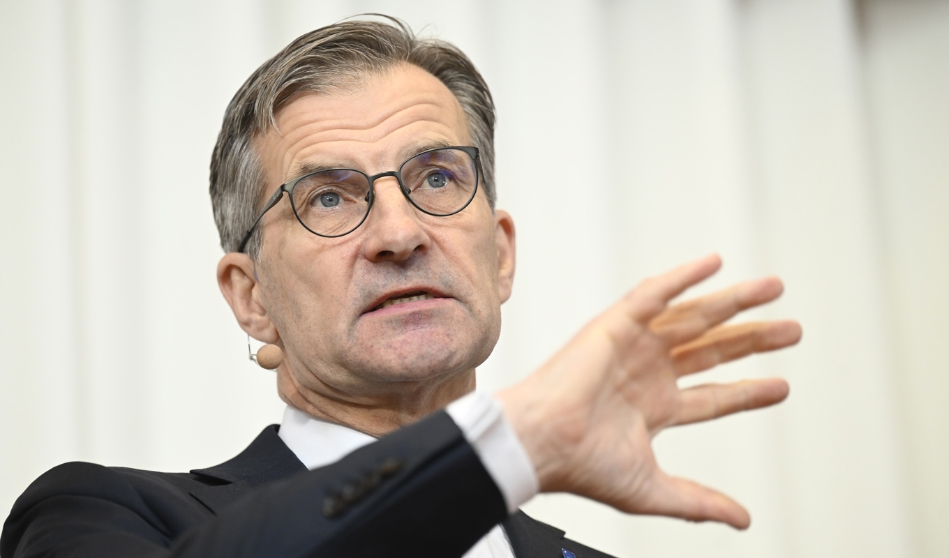 Riksbankschef Erik Thedéen. Arkivbild. Foto: Fredrik Sandberg/TT