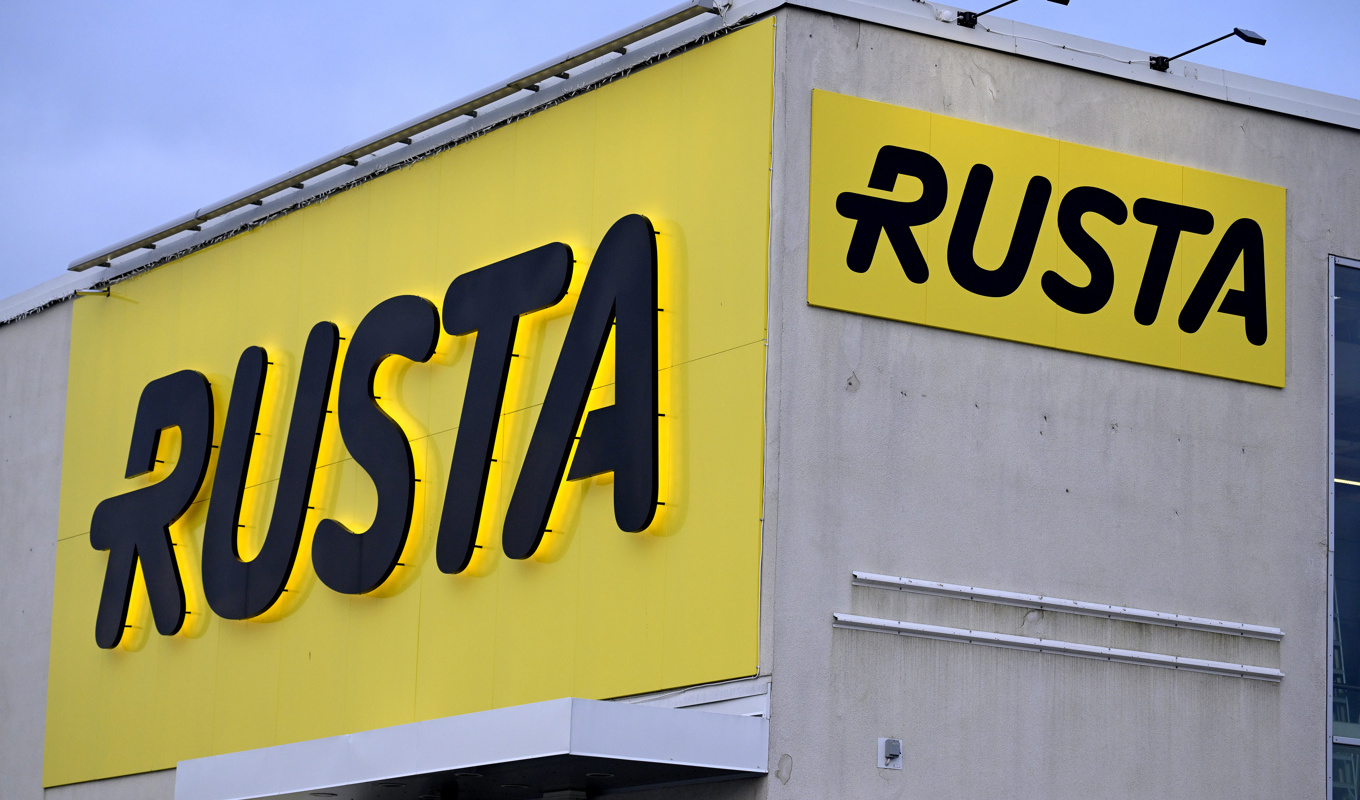 Rusta visar första kvartalsresultatet som börsnoterat bolag. Arkivbild. Foto: Janerik Henriksson/TT