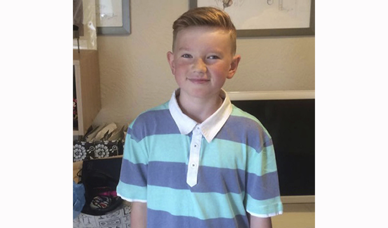 Brittiske Alex Batty försvann som elvaåring. Odaterad privat bild offentliggjord av Manchester-polisen. Foto: Greater Manchester Police/AP/TT