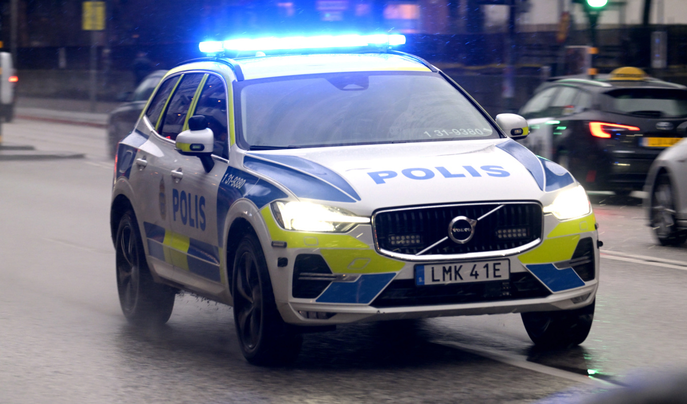 Polisen larmades och grep en man på plats. Arkivbild. Foto: Janerik Henriksson/TT