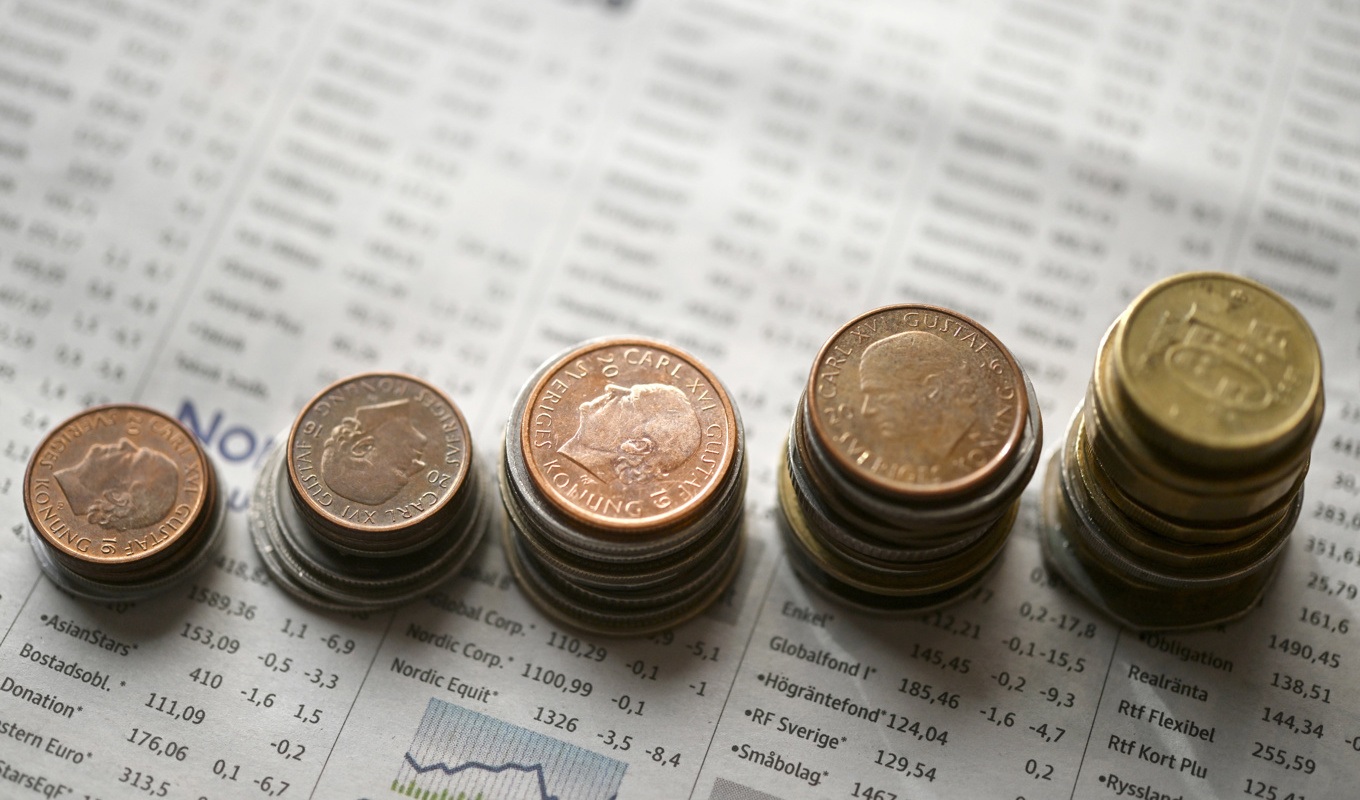 Stockholmsbörsen lyfter inledningsvis. Arkivbild. Foto: Henrik Montgomery/TT