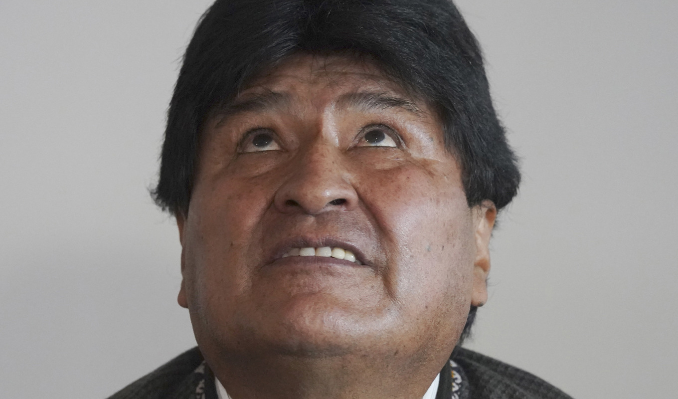 Evo Morales tillåts inte ställa upp i Bolivias kommande presidentval. Arkivbild. Foto: Marco Ugarte/AP/TT