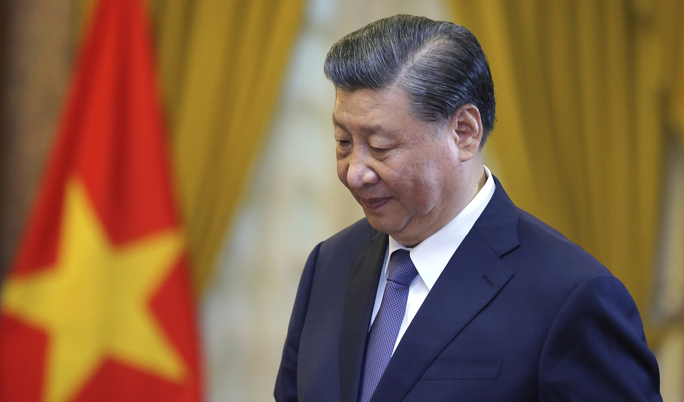 Kina president Xi Jinping. Arkivbild. Foto: Luong Thai Linh/AP/TT