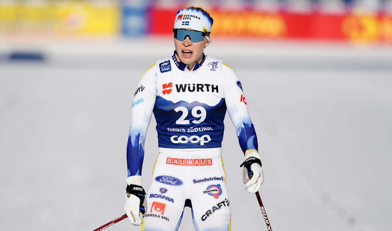 Jonna Sundling var snabbast i kvalet. Foto: Terje Pedersen/NTB/TT