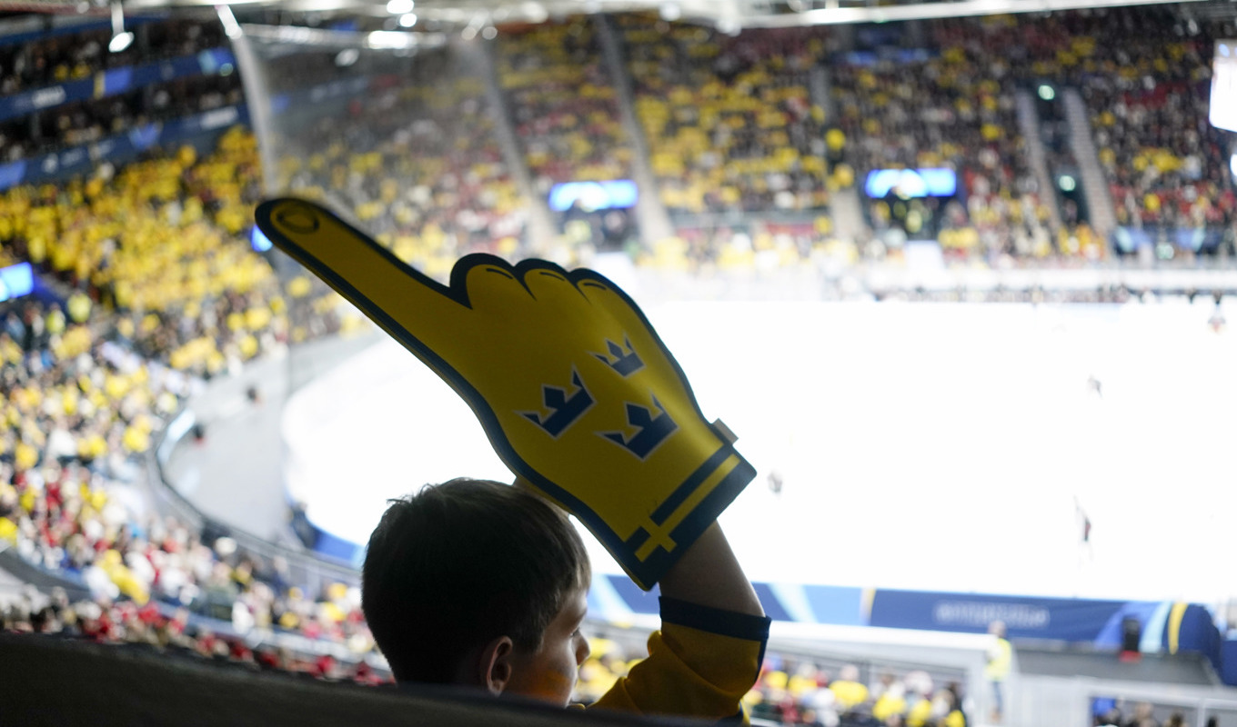 Folkligt, festligt, fullsatt. Scandinavium under Sveriges matcher i junior-VM. Foto: Adam Ihse/TT