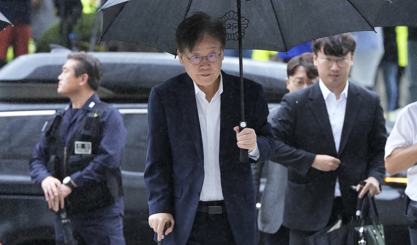 Lee Jae-Myung. Arkivbild. Foto: Ahn Young-joon/AP/TT