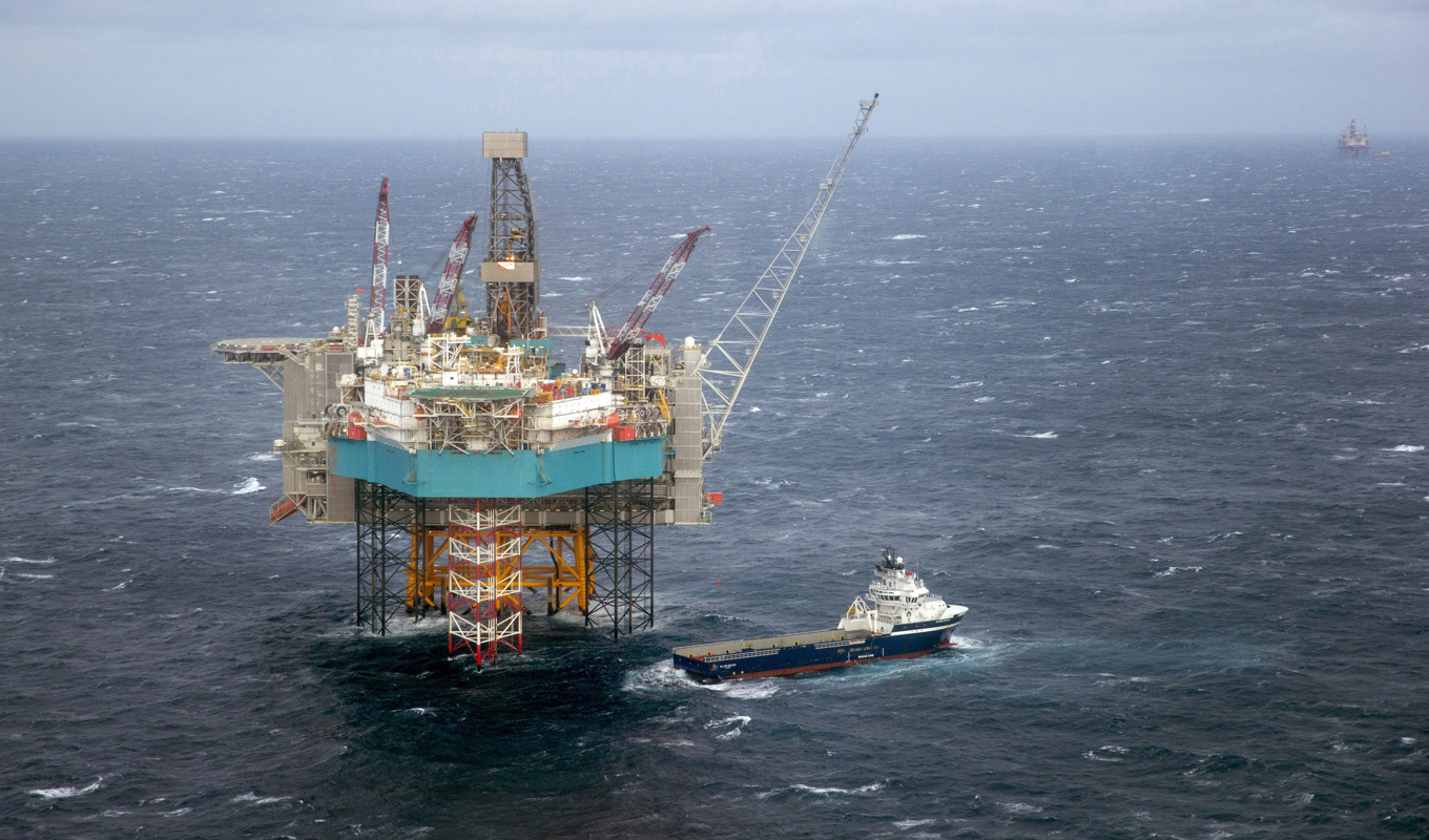 Oslonoterade aktier i oljesektorn lyfter Oslobörsen till rekordnivåer. Arkivbild Foto: Hakon Mosvold Larsen NTB/TT