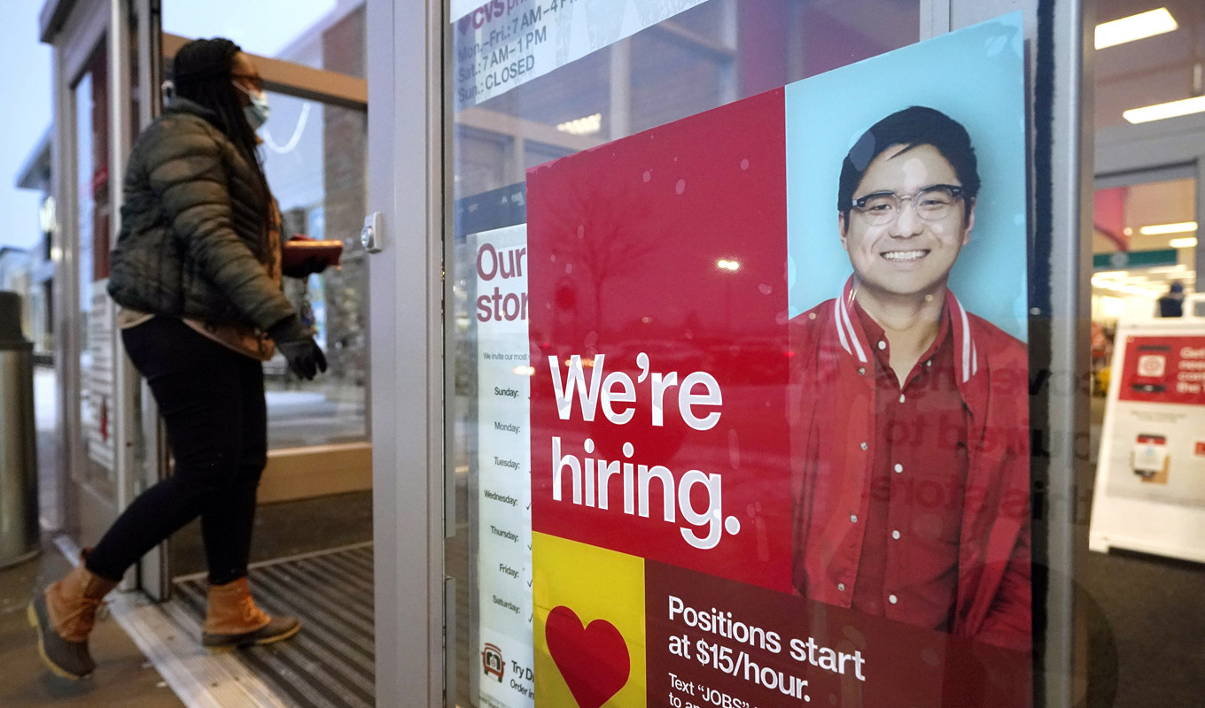 Löneadministratören ADP presenterar sysselsättningssiffror för privat sektor i USA. Arkivbild Foto: Steven Senne AP/TT