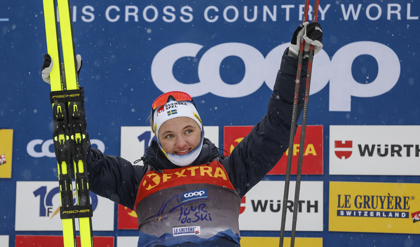 Linn Svahn vann igen. Foto: Alessandro Trovati/AP/TT