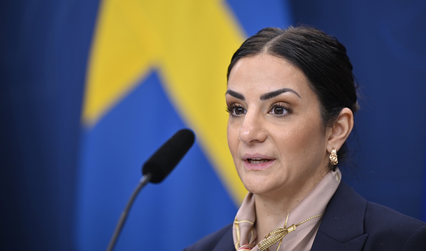 Kulturminister Parisa Liljestrand (M) förutspår att det blir några tuffa år framöver för kulturlivet. Arkivbild. Foto: Henrik Montgomery/TT