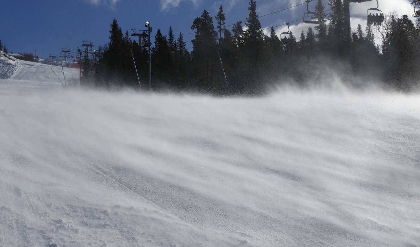 Det blåser upp till storm i den nordligaste delen av fjällkedjan. Arkivbild. Foto: Terje Pedersen/NTB/TT