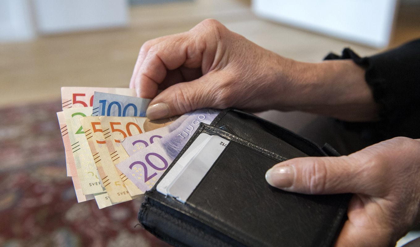 Mer pengar i pensionsplånboken i år. Arkivbild. Foto: Henrik Montgomery/TT
