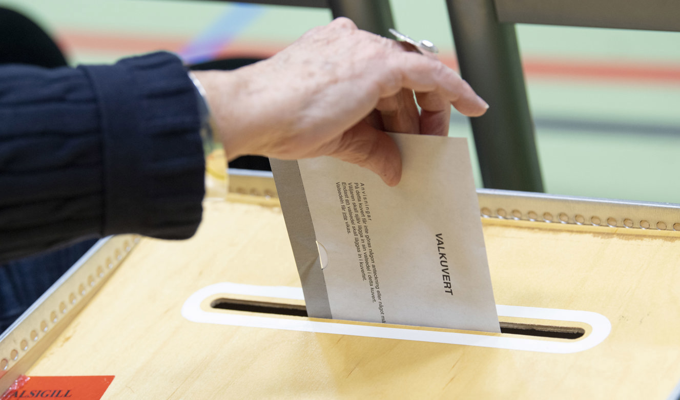 Få känner till att det är EU-val den 9 juni i år, visar en undersökning från DN/Ipsos. Arkivbild. Foto: Johan Nilsson/TT