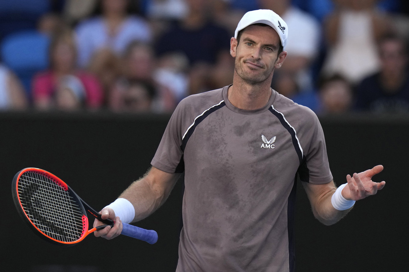 Andy Murray kan ha spelat färdigt i Melbourne. Foto: Andy Wong/AP/TT