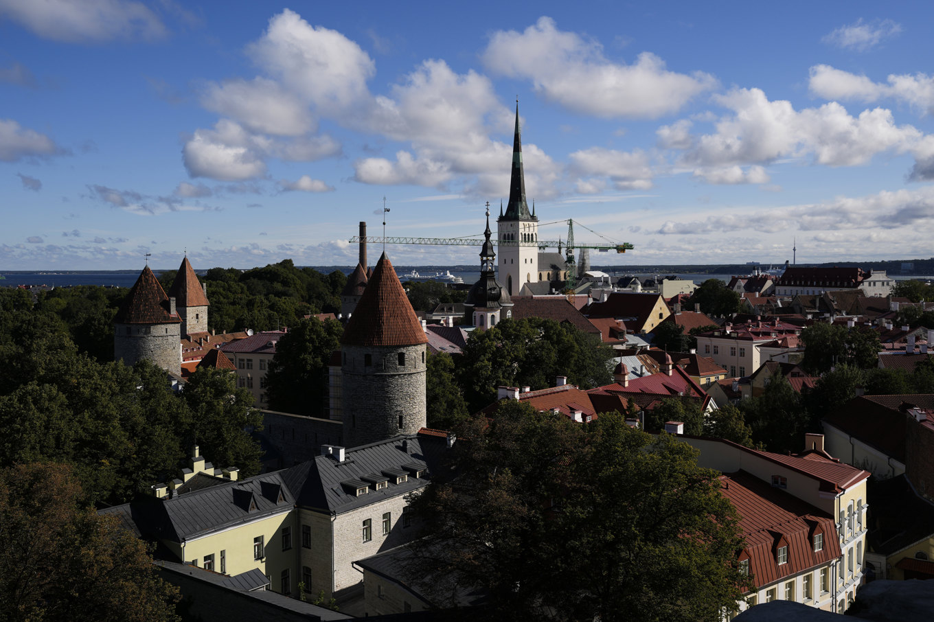 Estlands huvudstad Tallin. Arkivbild. Foto: Pavel Golovkin/AP/TT