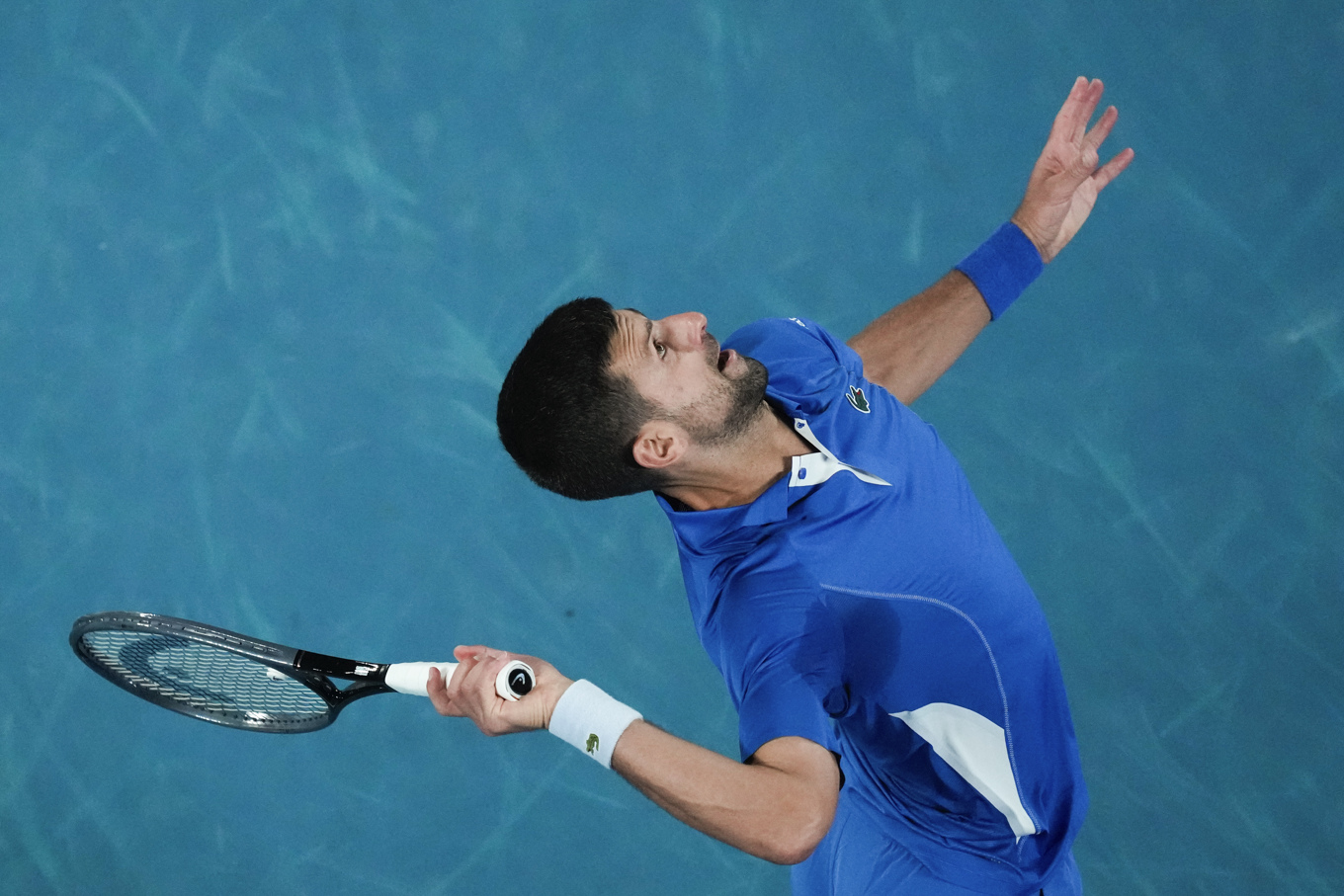 Novak Djokovic. Foto: Louise Delmotte/AP/TT