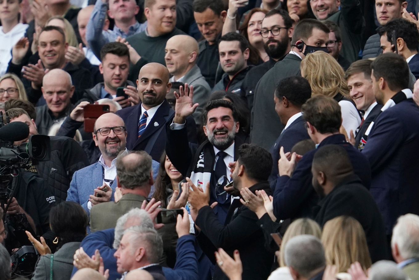 Yasir al-Rumayyan är ordförande i Premier League-klubben Newcastle. Arkivbild. Foto: Jon Super/AP/TT