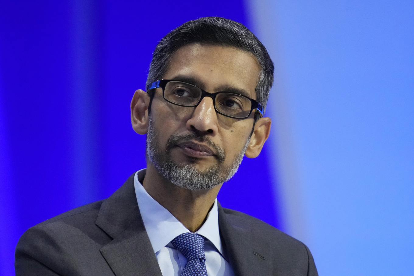 Sundar Pichai, vd för Google. Arkivbild. Foto: Eric Risberg/AP/TT
