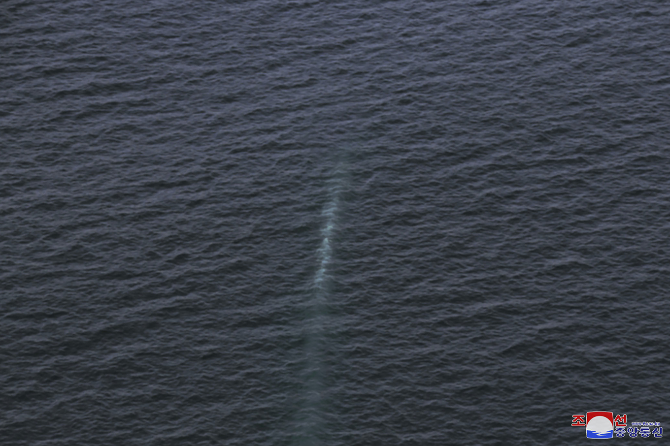Nordkorea hävdar att de testat ett vapensystem under vattnet som kan bestyckas med kärnvapen. Arkivbild. Foto: KCNA/AP/TT