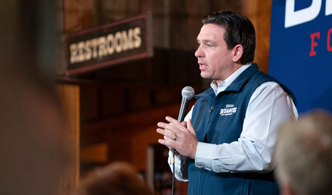 Floridaguvernören Ron DeSantis. Arkivbild. Foto: Sean Rayford/AP/TT