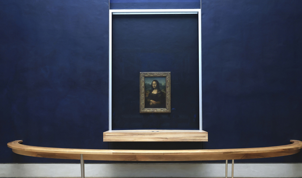 "Mona Lisa" . Arkivbild. Foto: Aurelien Morissard/AP/TT