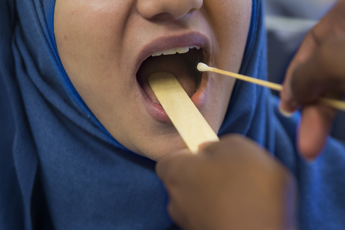 Läkaren bad kvinnan ta av sig sin huvudduk, trots att det inte behövdes, anser DO. Arkivbild. Foto: Isabell Höjman/TT