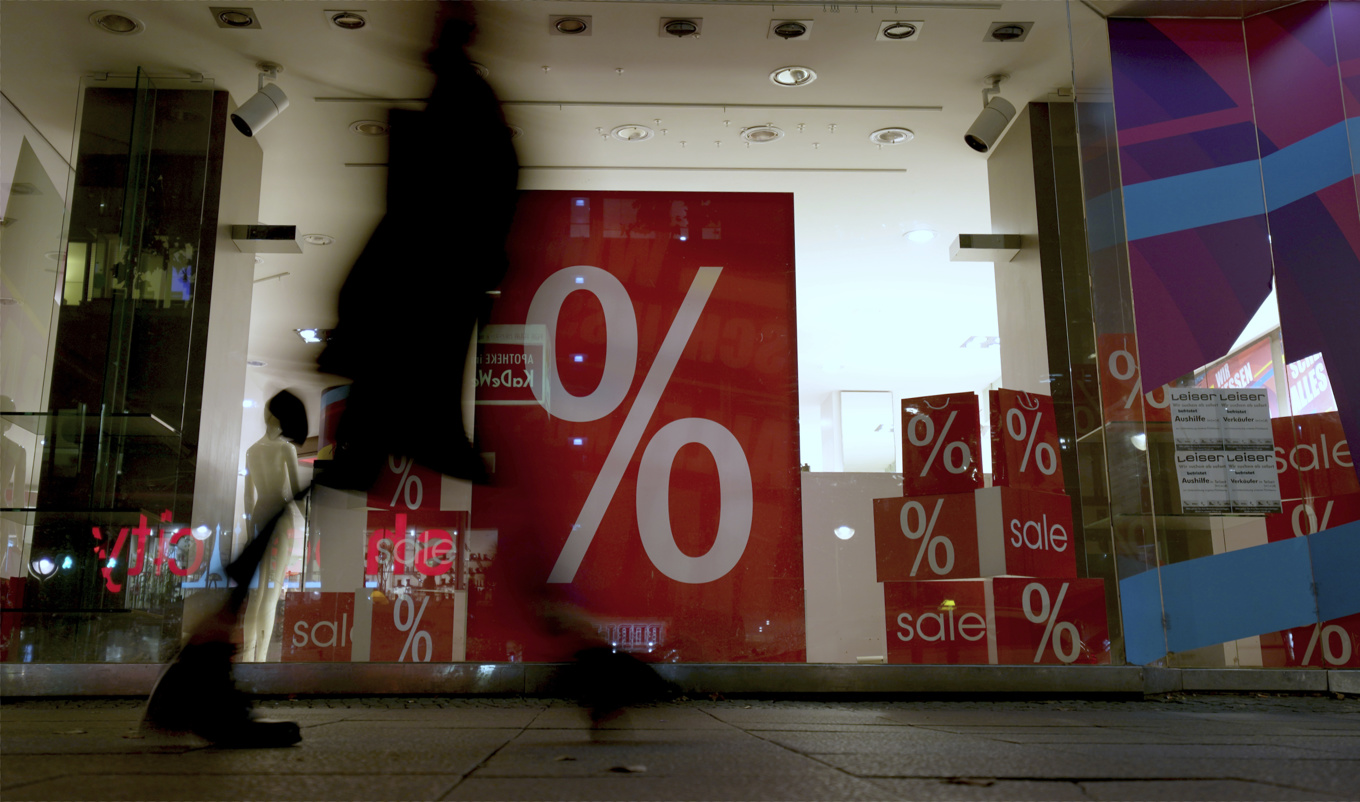 Inflationen i Tyskland viker ned mot inflationsmålet. Arkivbild Foto: Michael Sohn AP/TT