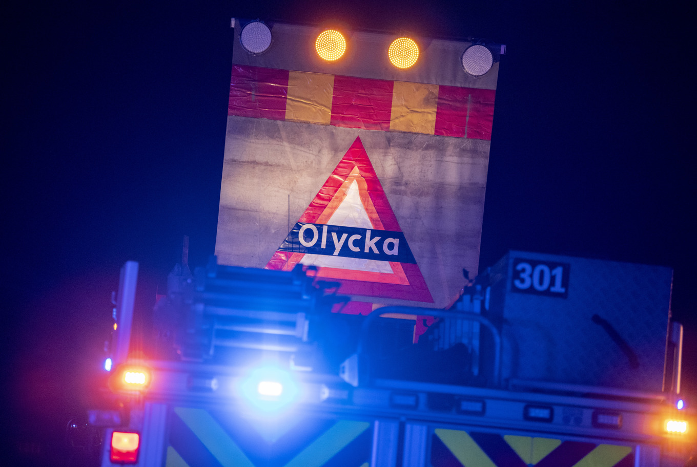 En kvinna i 50-årsåldern har dött efter en trafikolycka på E6 nära Falkenberg på lördagskvällen. Arkivbild. Foto: Johan Nilsson/TT