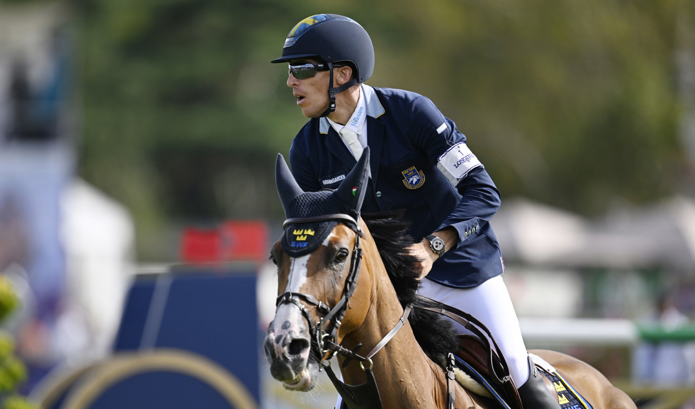 Henrik von Eckermann med hästen Iliana. Arkivbild. Foto: Pontus Lundahl/TT