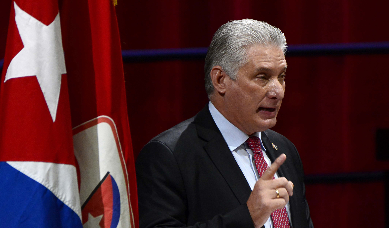 Kubas president Miguel Díaz-Canel. Arkivbild. Foto: Ariel Ley RoyeroACN/AP