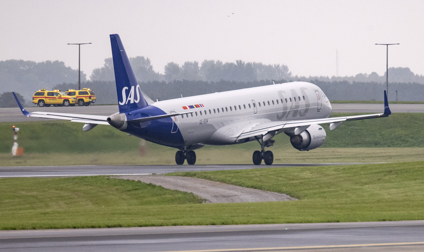 Nu kan bland annat vegetarianer beställa specialkost utan någon extra kostnad på SAS-flygningar igen. Arkivbild. Foto: Johan Nilsson/TT