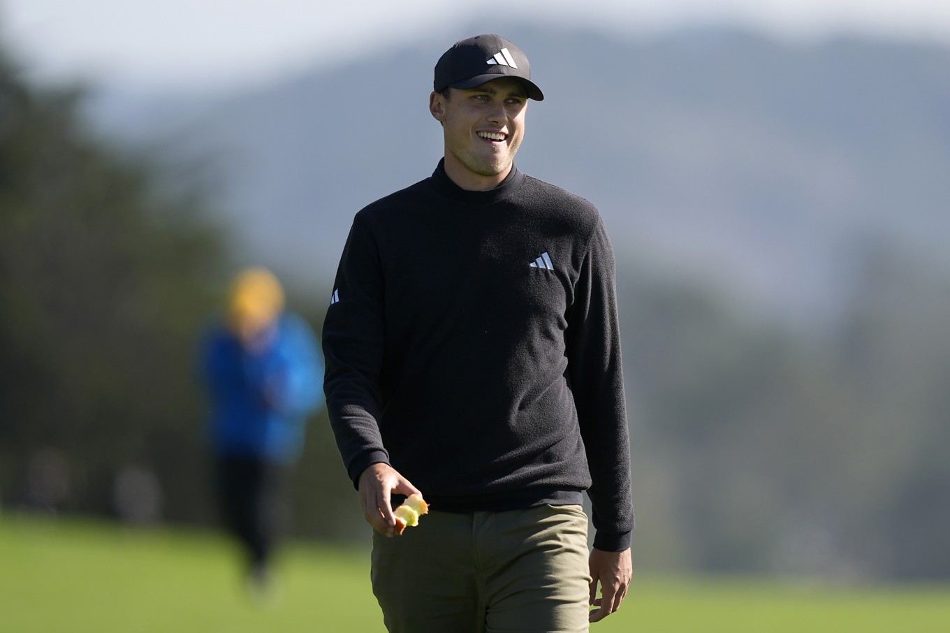 Ludvig Åberg tävlar på Riviera den här veckan. Arkivbild. Foto: Ryan Sun/AP/TT