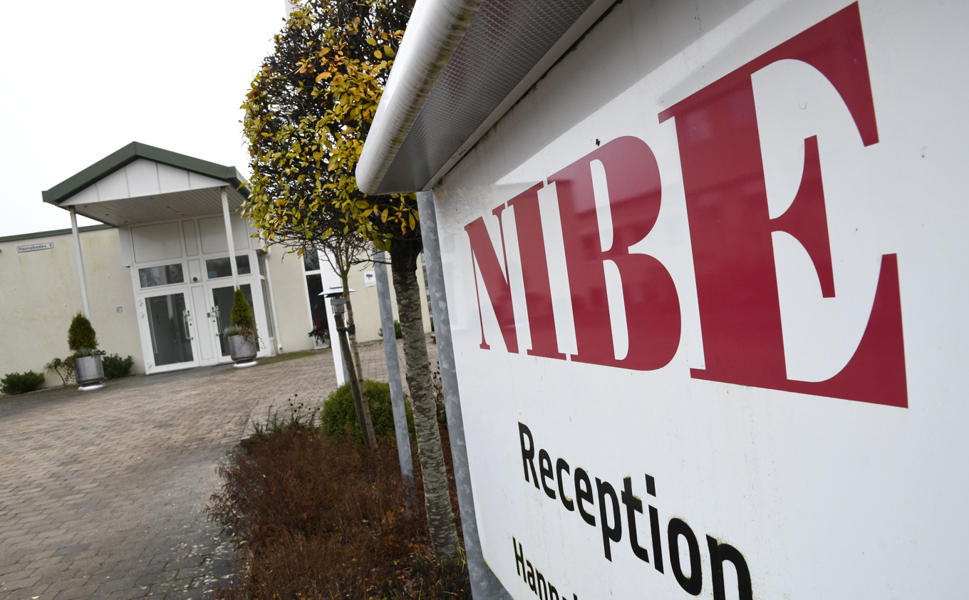 Nibe rasar på Stockholmsbörsen. Arkivbild. Foto: Johan Nilsson/TT