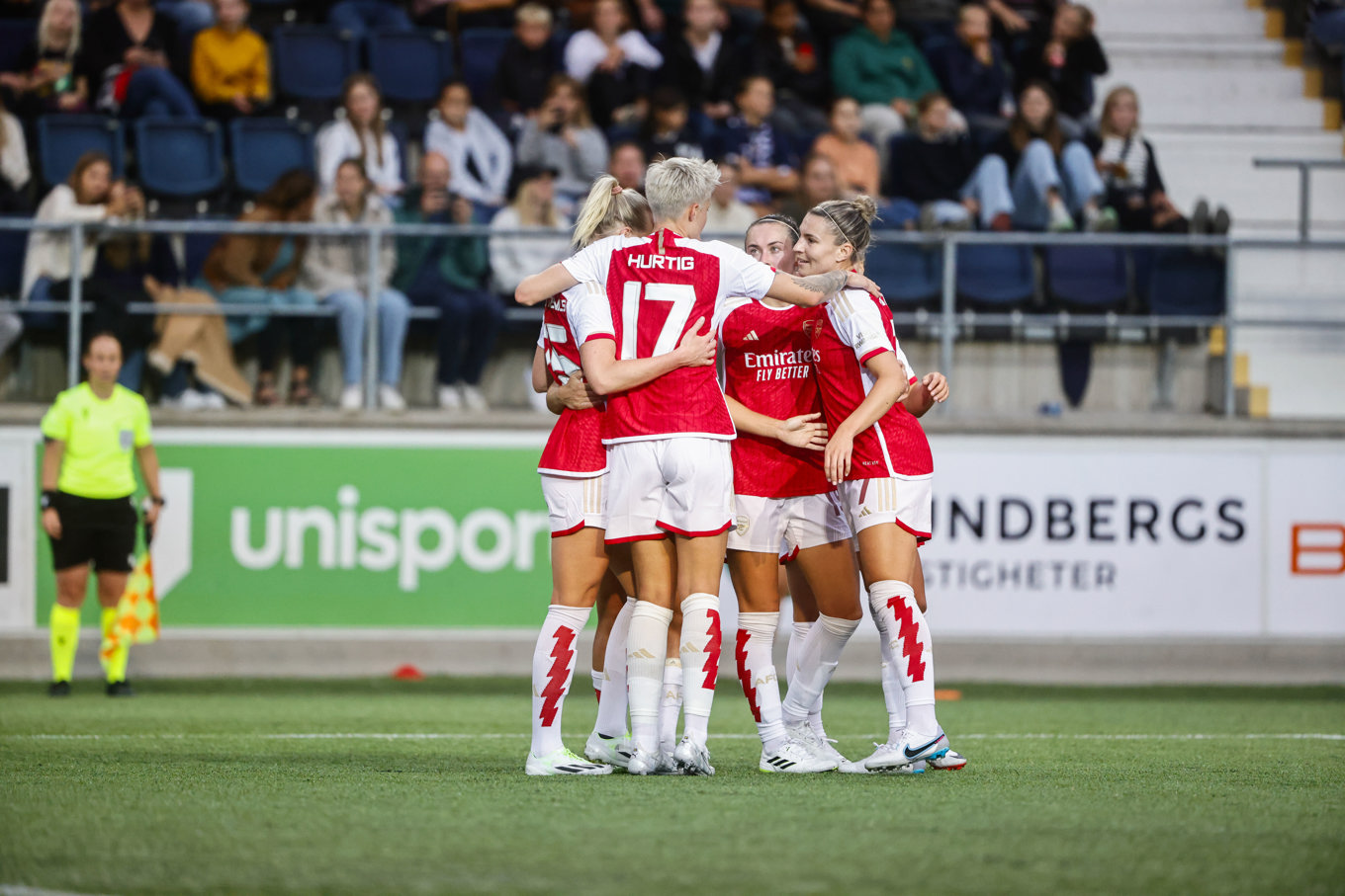 Arsenal tog tre blytunga poäng efter 3–1 mot Manchester United. Arkivbild. Foto: Stefan Jerrevång/TT