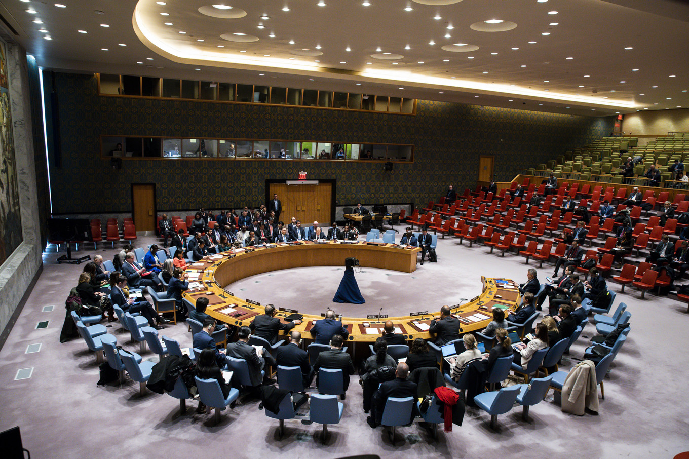 FN:s säkerhetsråd. Arkivbild. Foto: Eduardo Munoz Alvarez/AP/TT