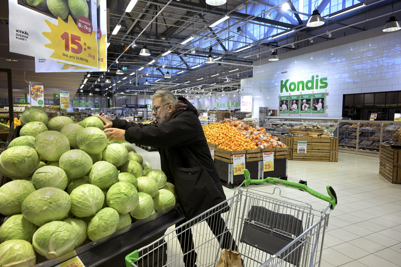 Färska inflationssiffror från SCB. Arkivbild Foto: Janerik Henriksson/TT