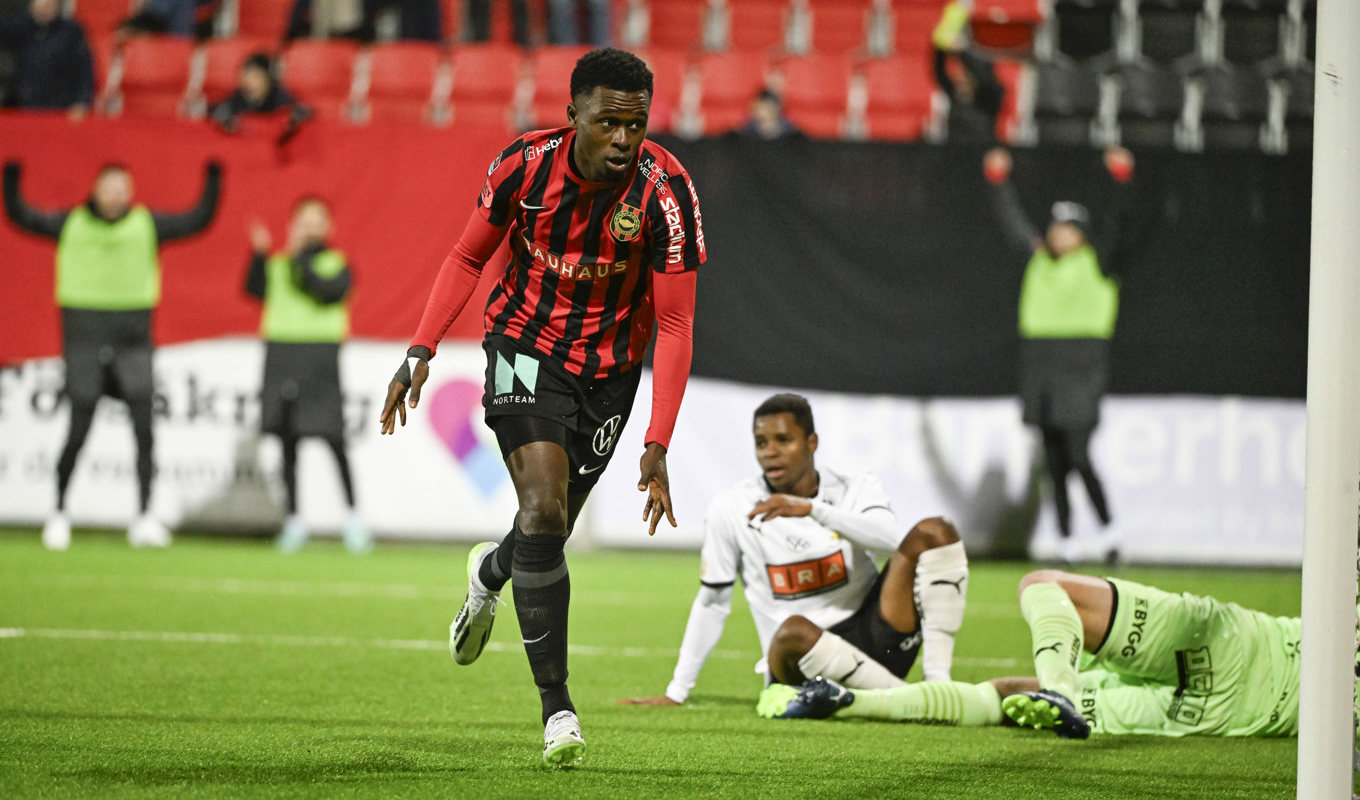 Zeidane Inoussa byter allsvensk klubb. Arkivbild. Foto: Pontus Lundahl/TT