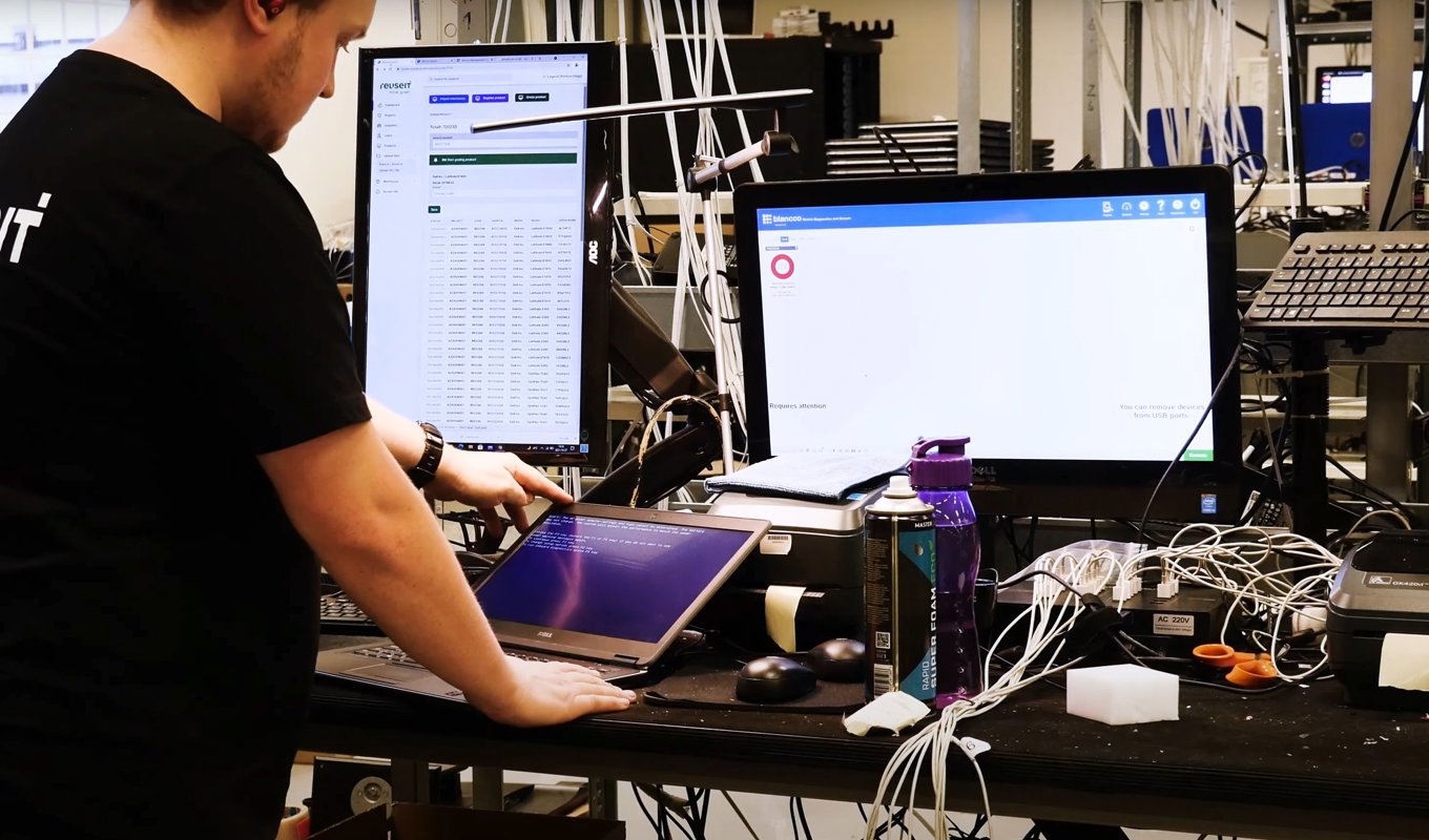 Marknaden för renoverad elektronik väntas växa. Pressbild. Foto: Reuseit