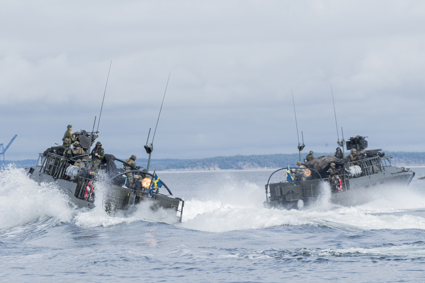 Ukraina får bland annat tio stycken stridsbåt 90. Arkivbild. Foto: Mikaela Landeström/TT
