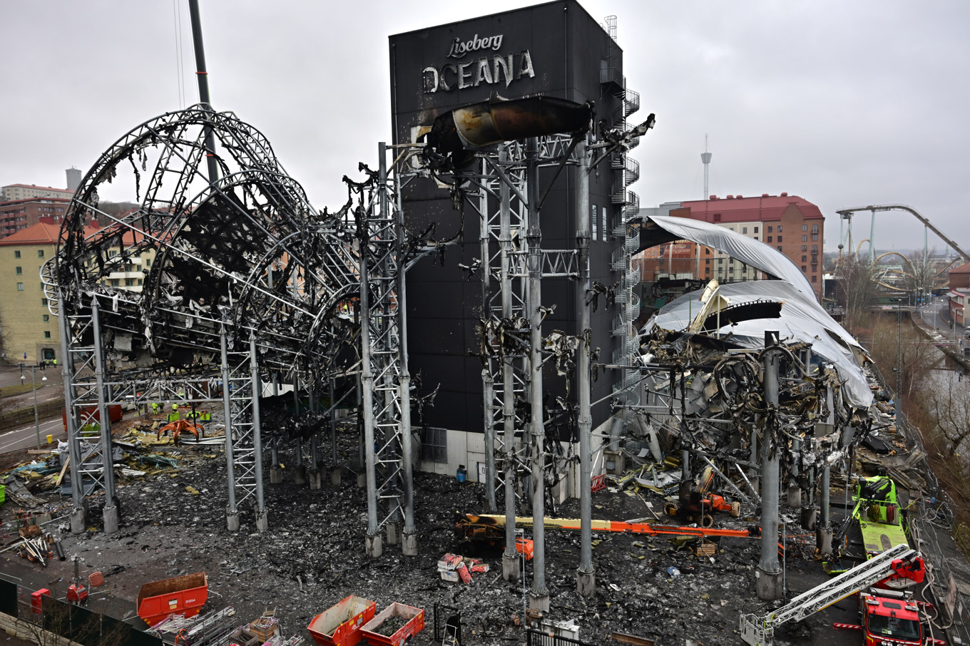 Den man som omkom i samband med branden på Oceana har nu identifierats. Arkivbild. Foto: Björn Larsson Rosvall/TT