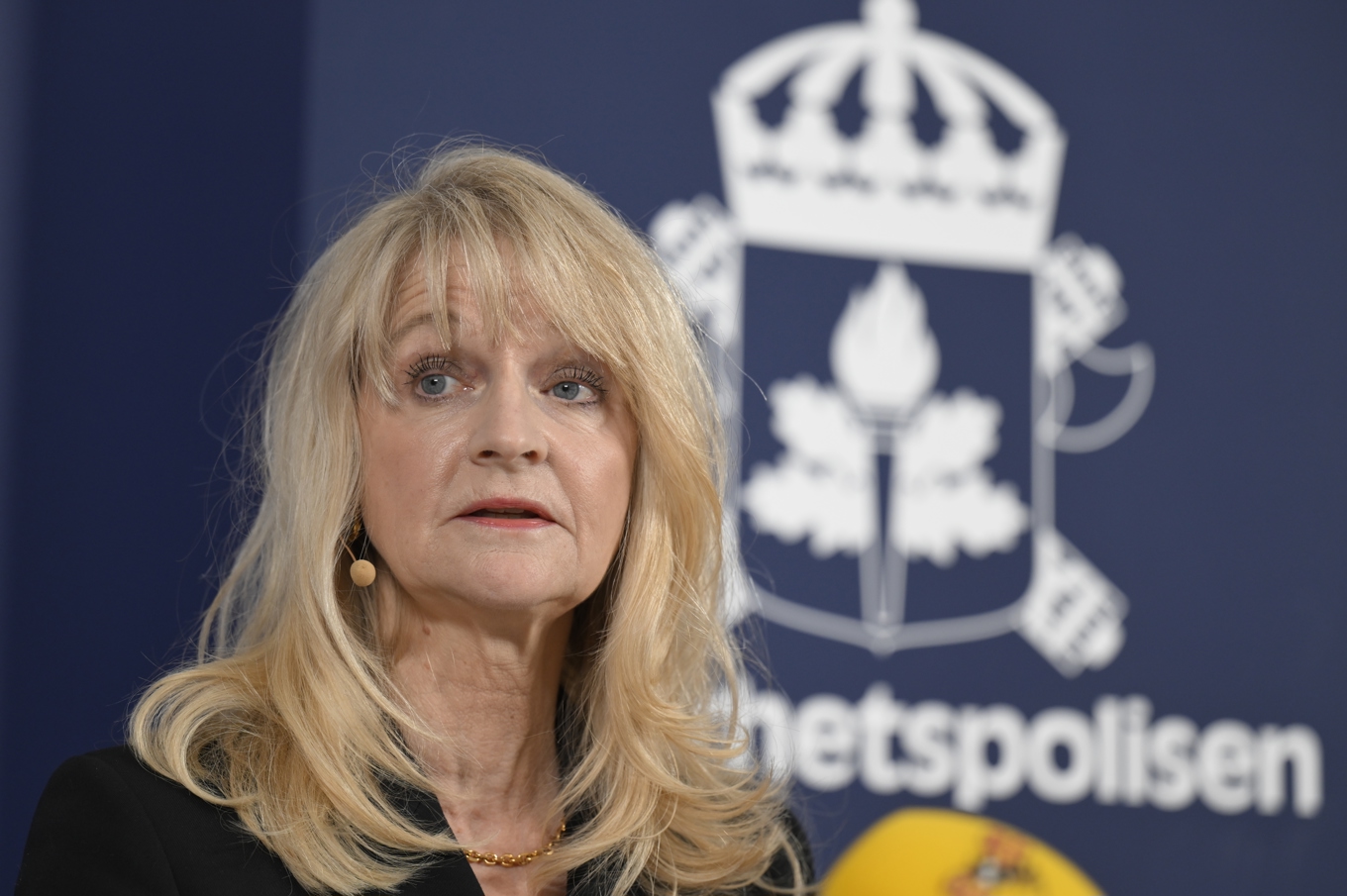 Säkerhetspolischef Charlotte von Essen. Foto: Pontus Lundahl/TT