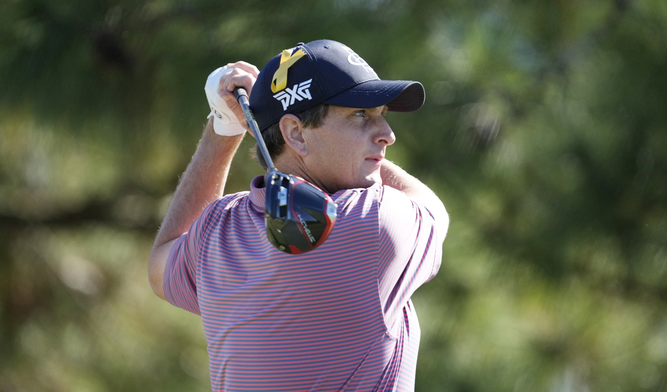 Henrik Norlander är med i toppen av PGA-tourtävlingen i Mexiko. Arkivbild. Foto: Rogelio V. Solis/AP/TT