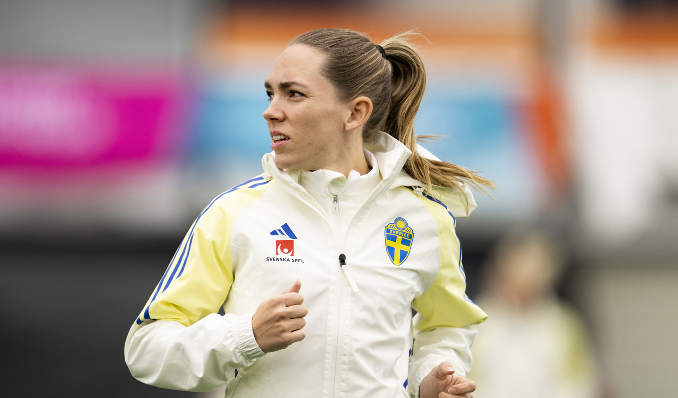 Elin Rubensson missar onsdagens match. Arkivbild. Foto: Pontus Lundahl/TT