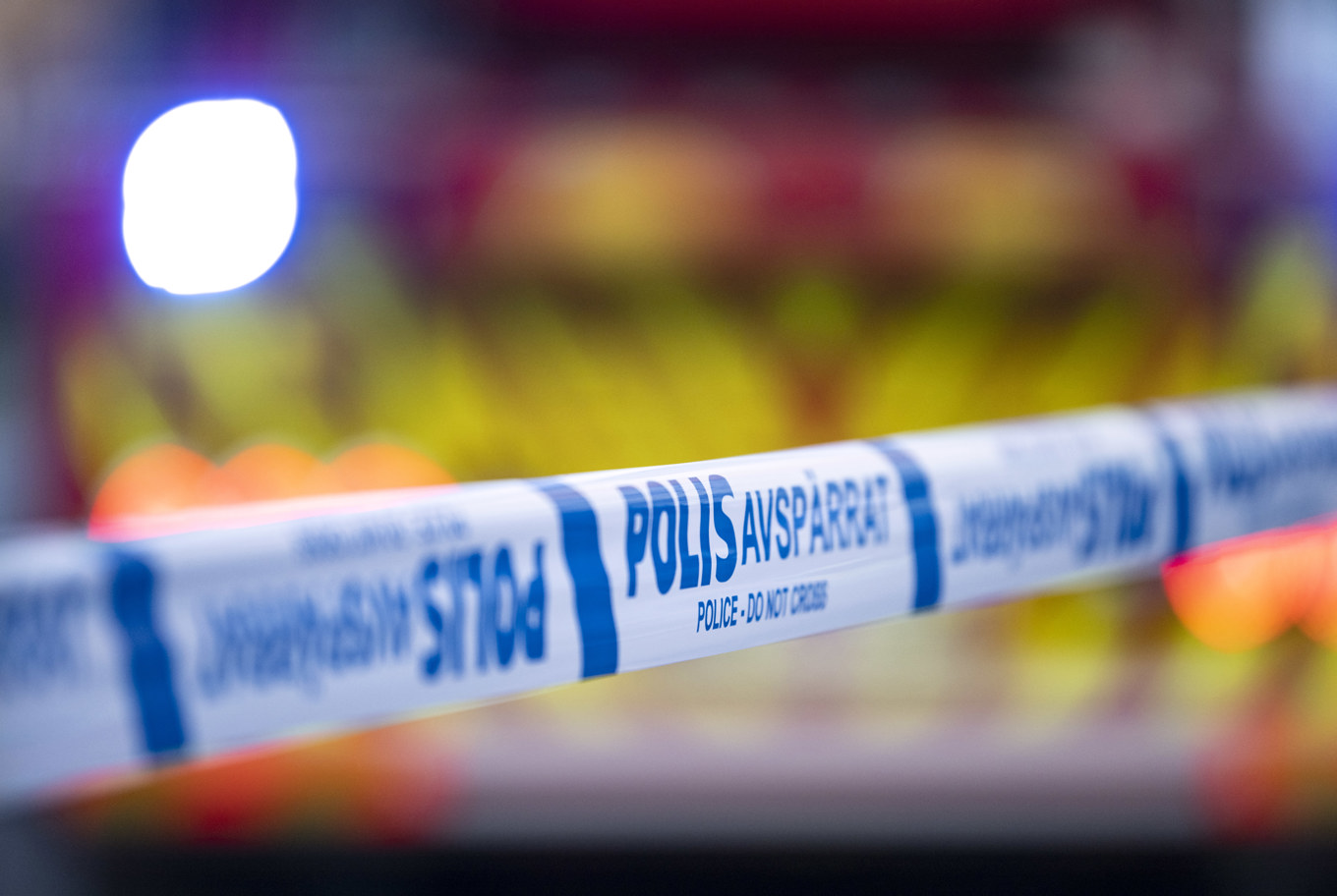 VMA harr utfärdats efter en brand i Skara. Arkivbild. Foto: Johan Nilsson/TT