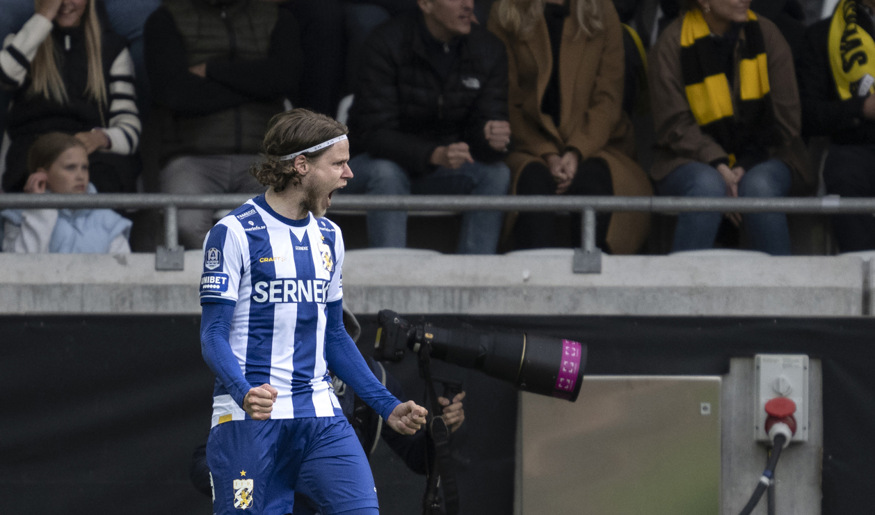 Gustaf Norlin blev IFK Göteborgs matchvinnare. Arkivbild. Foto: Björn Larsson Rosvall/TT