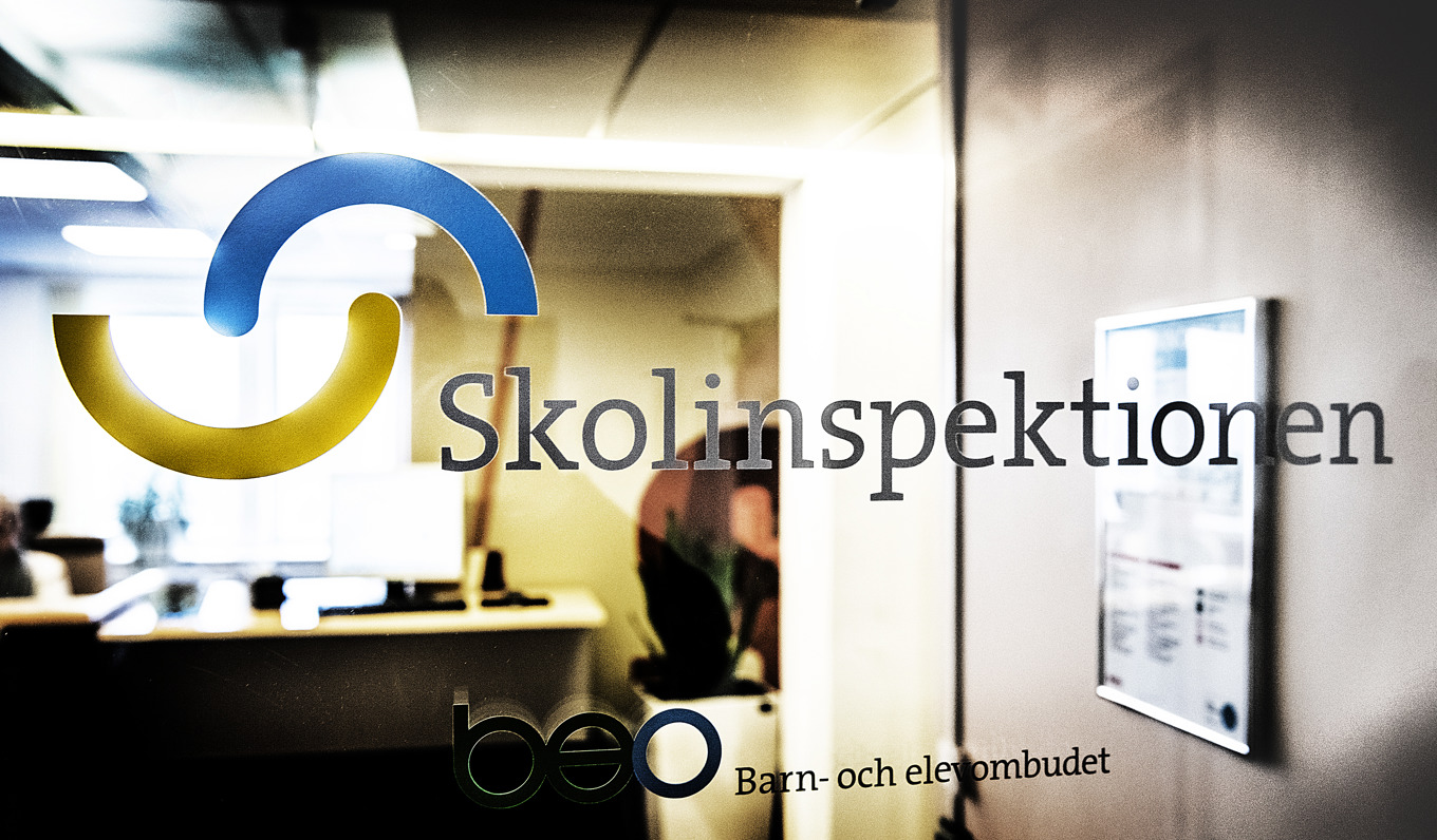 Högstadieskola kan komma att stängas, om Skolinspektionens beslut står sig. Arkivbild. Foto: Tomas Oneborg/SvD/TT