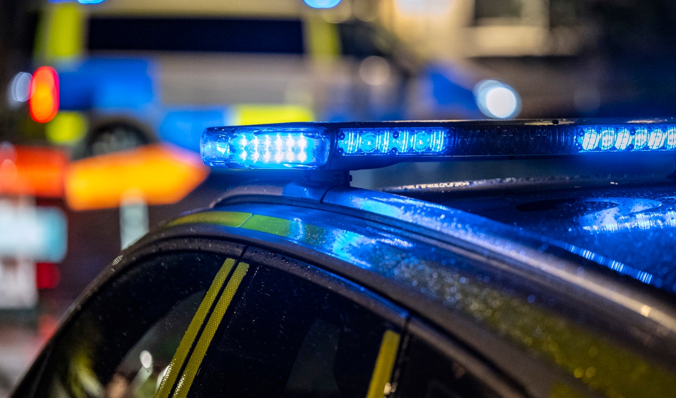 Två personer har hittats avlidna på platsen. Arkivbild. Foto: Johan Nilsson/TT