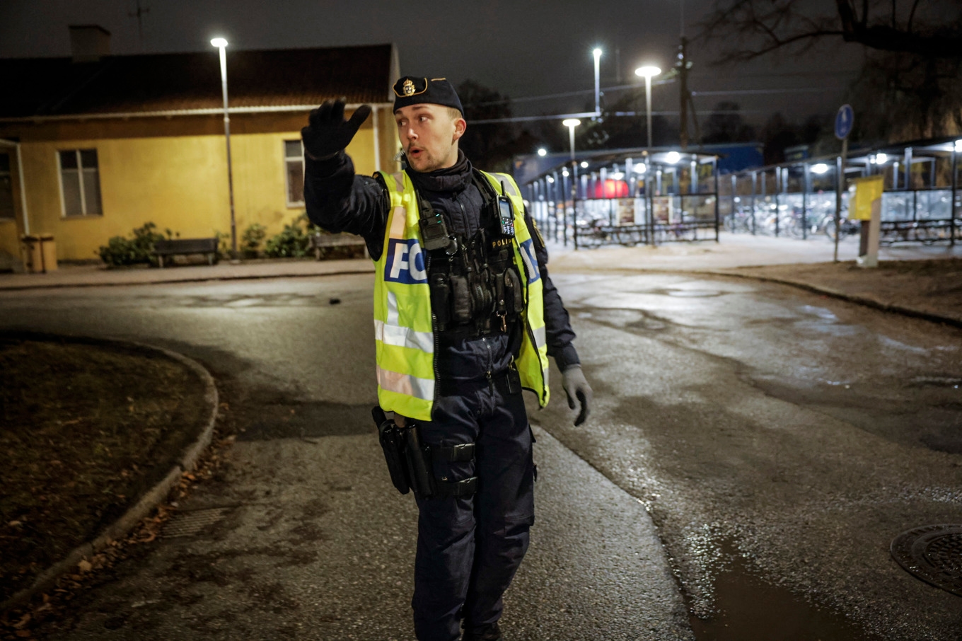 Tre personer avled i onsdagskvällens tågolycka. Foto: Pavel Koubek/TT