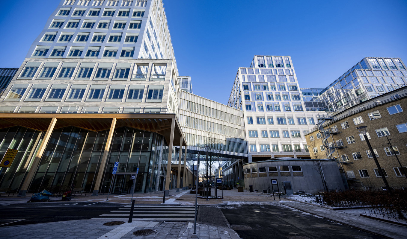 Skånes universitetssjukhus i januari i år. Foto: Johan Nilsson/TT